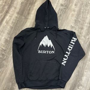 Hanes Black Hoodie with White Graphics